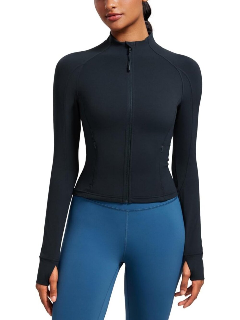 Cozy Butterluxe Waist-Length Jacket for Yoga, Fitness, & Everyday Wear